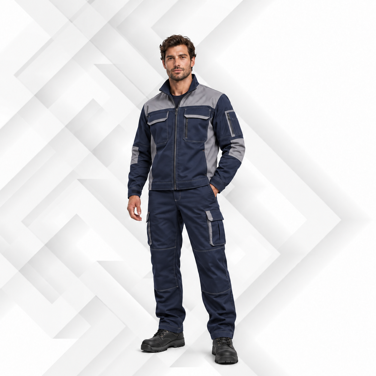 Two-Tone Work Jacket