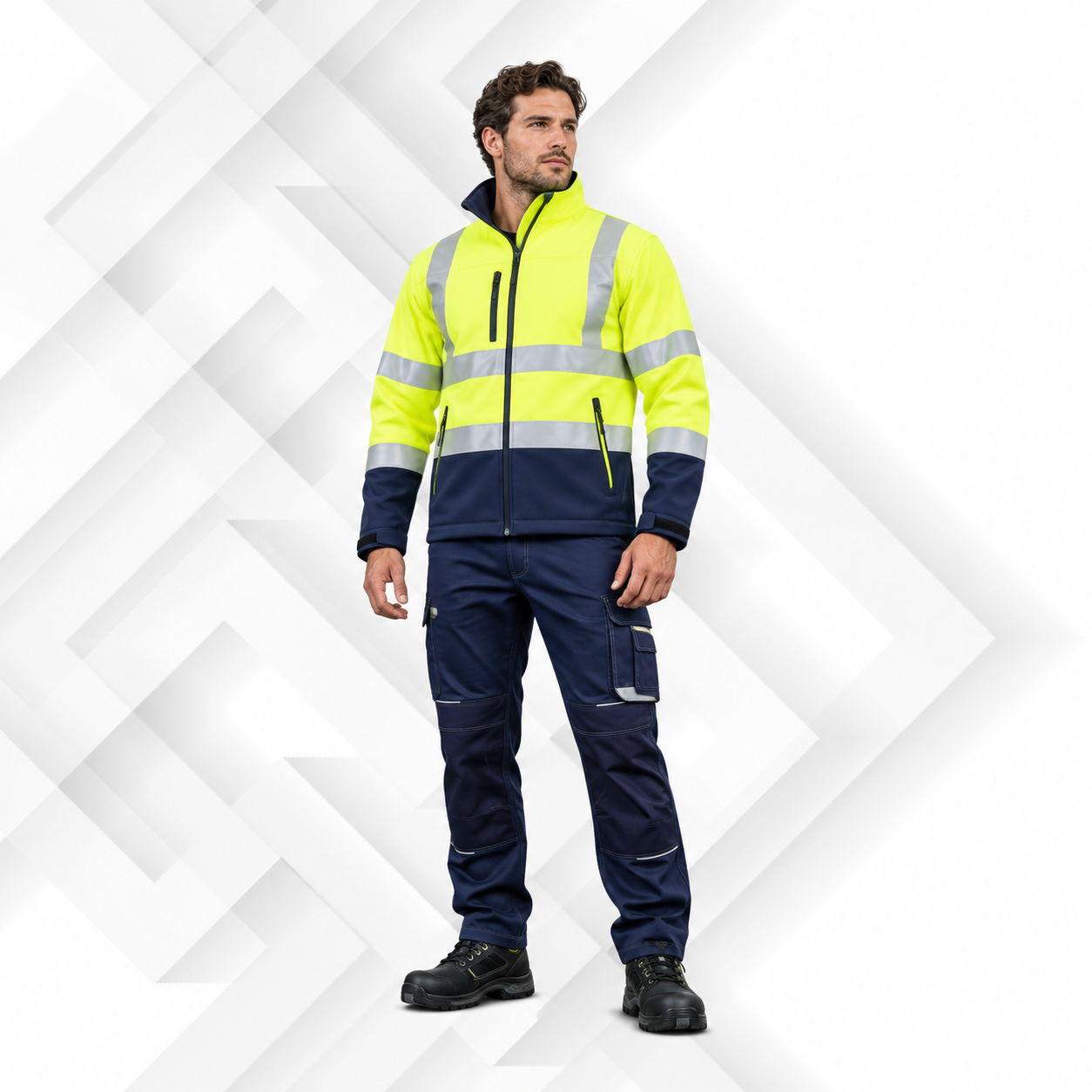 Hi-Vis Softshell Jacket