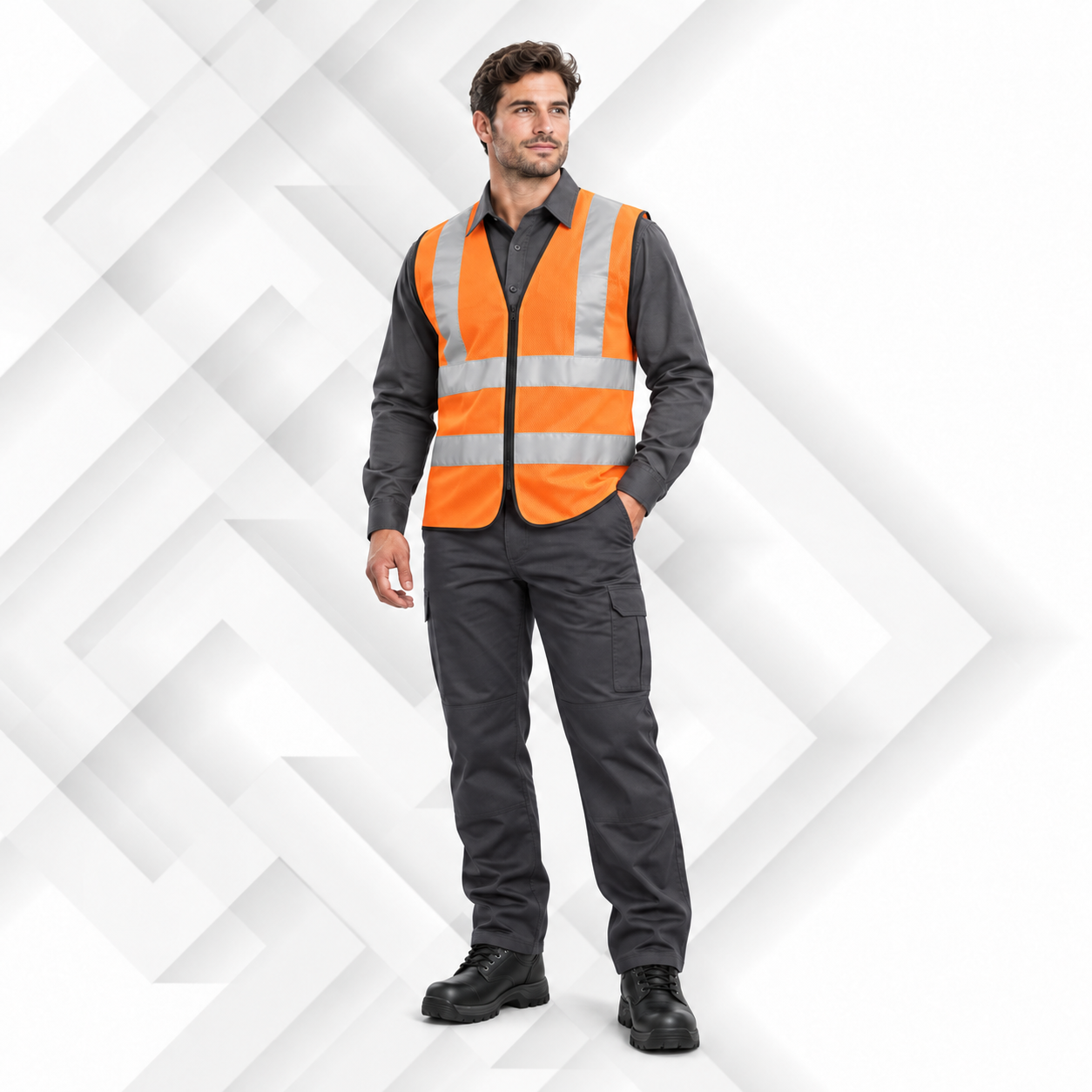 Orange Reflective Vest